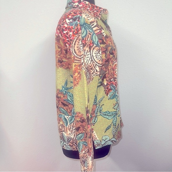 Women’s multicolor Gaudy Couture jean jacket sz XL - Picture 11 of 11